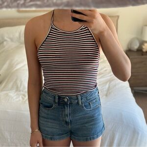 Brandy Melville halter neck tie top